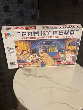 MB Family Feud Game 5th Edition 1985 💯 Complete Collectible Vintage